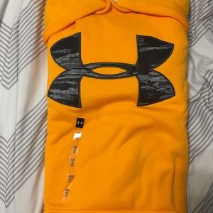 Orange Under Armour Hoodie